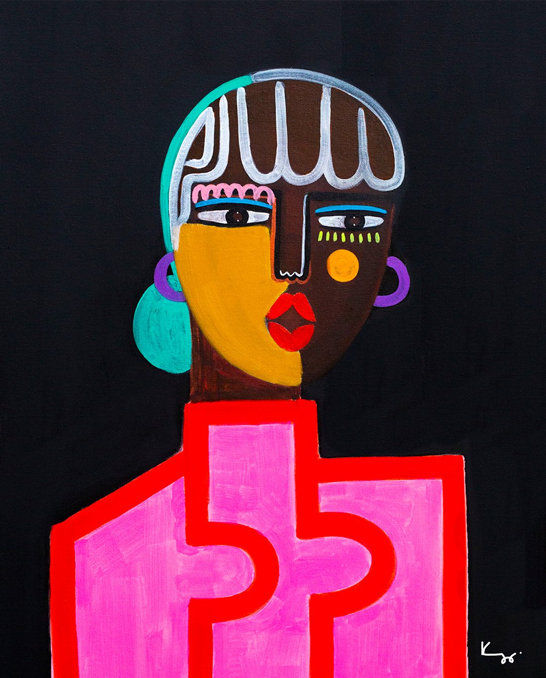 "Through Art I Found Myself."