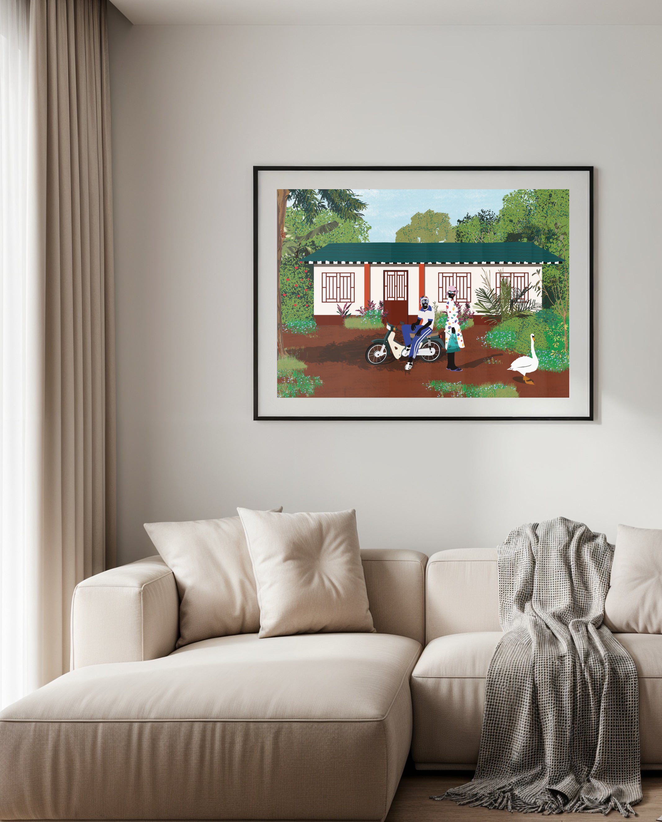 Dans un coin de ma cour